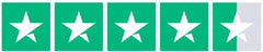 Trustpilot stjerner