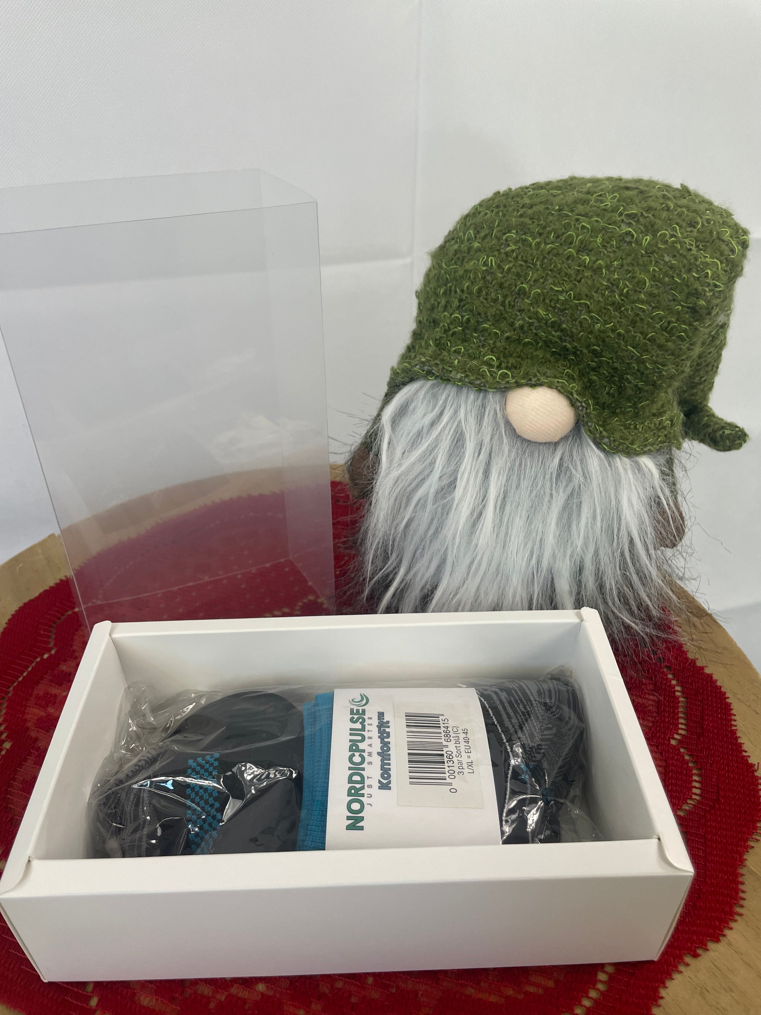 Tom gaveæske til 1 pakke KomfortFit™ klar front