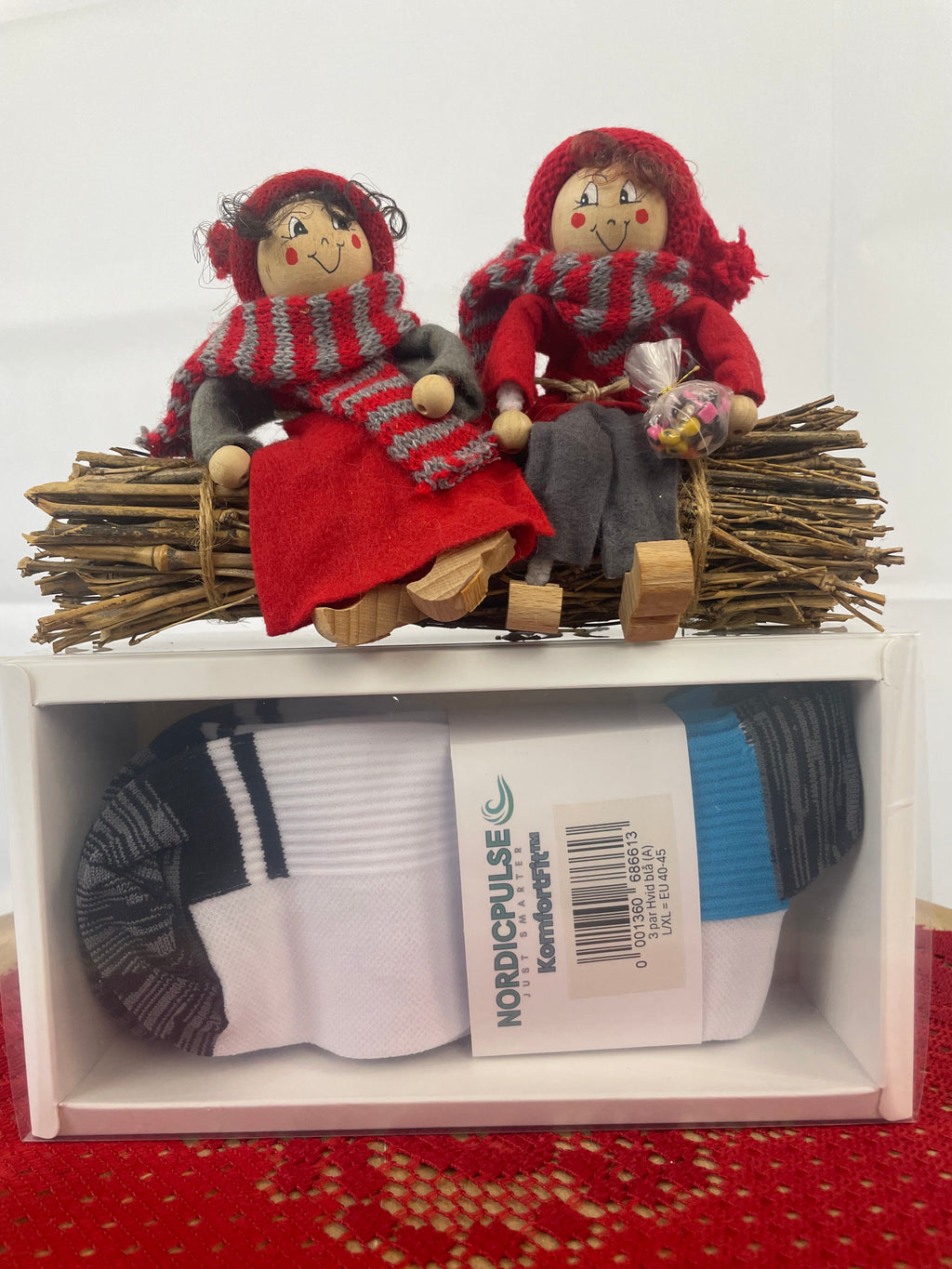 Tom gaveæske til 1 pakke KomfortFit™ klar front