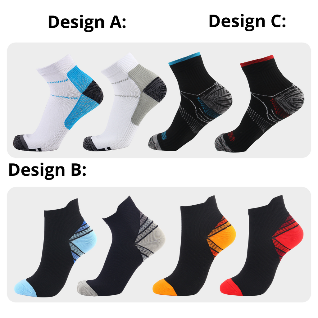 KomfortFit™ ankelstrømper | unisex | velvære for dagligdag og sport