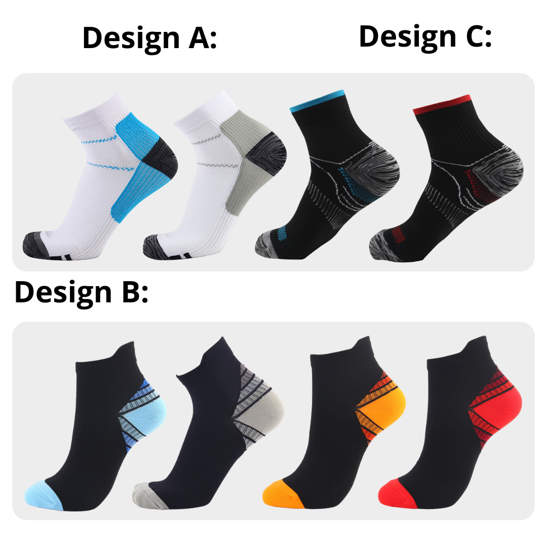 KomfortFit™ ankelstrømper | unisex | velvære for dagligdag og sport