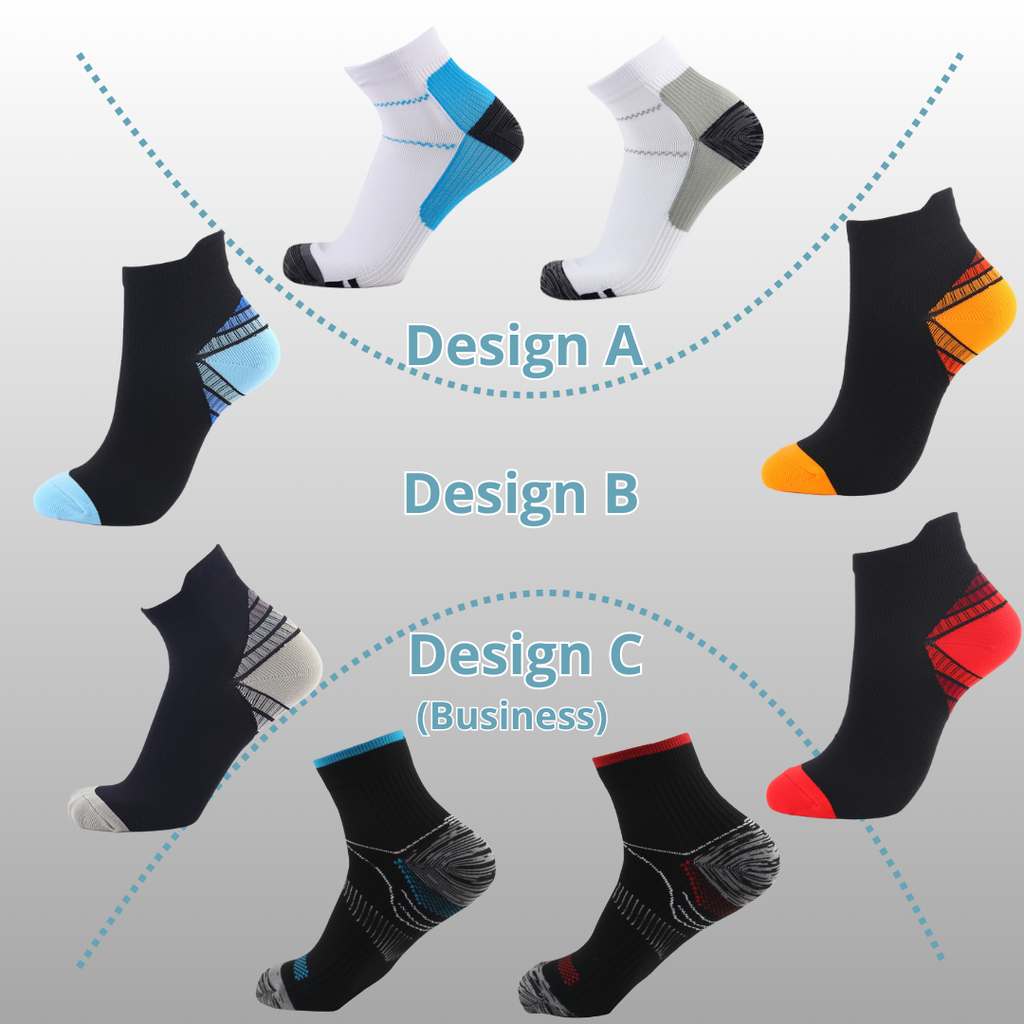 KomfortFit™ ankelstrømper | unisex | velvære for dagligdag og sport (CP)